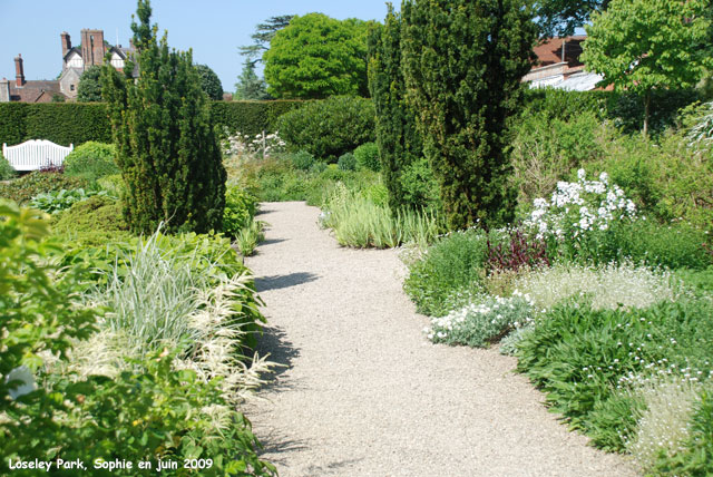 loseley: jardin blanc