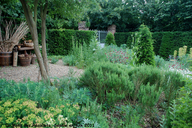 récollets : rjardin d'été